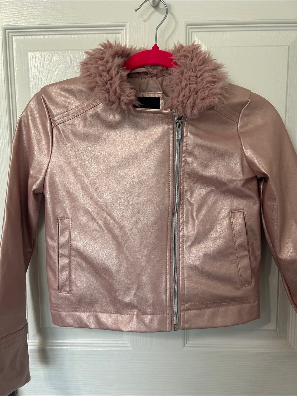 Limited Too Metallic Rose Pink Jacket